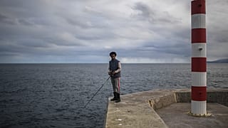 Angler auf Corvo