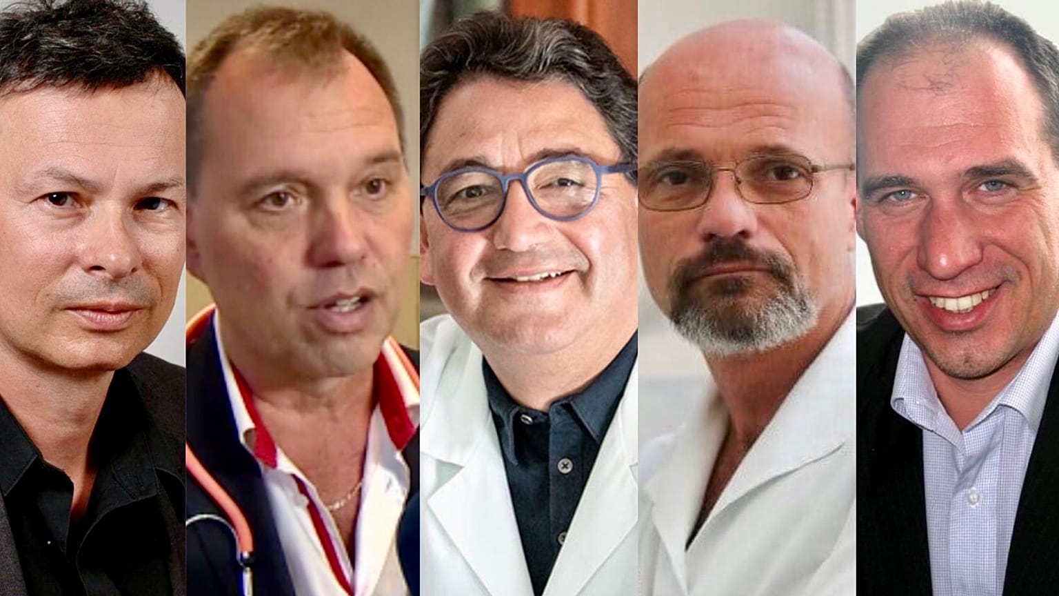 Purebl György, Szlávik János, Merkely Béla, Zaher Gábor és Kunetz Zsombor