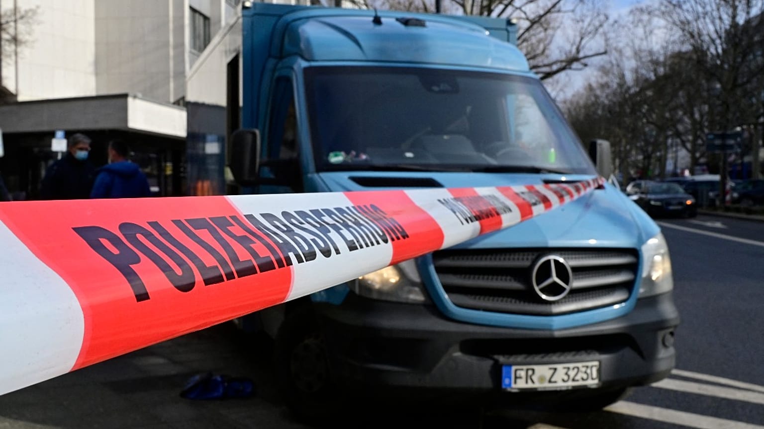 Polizeiabsperrung in Berlin