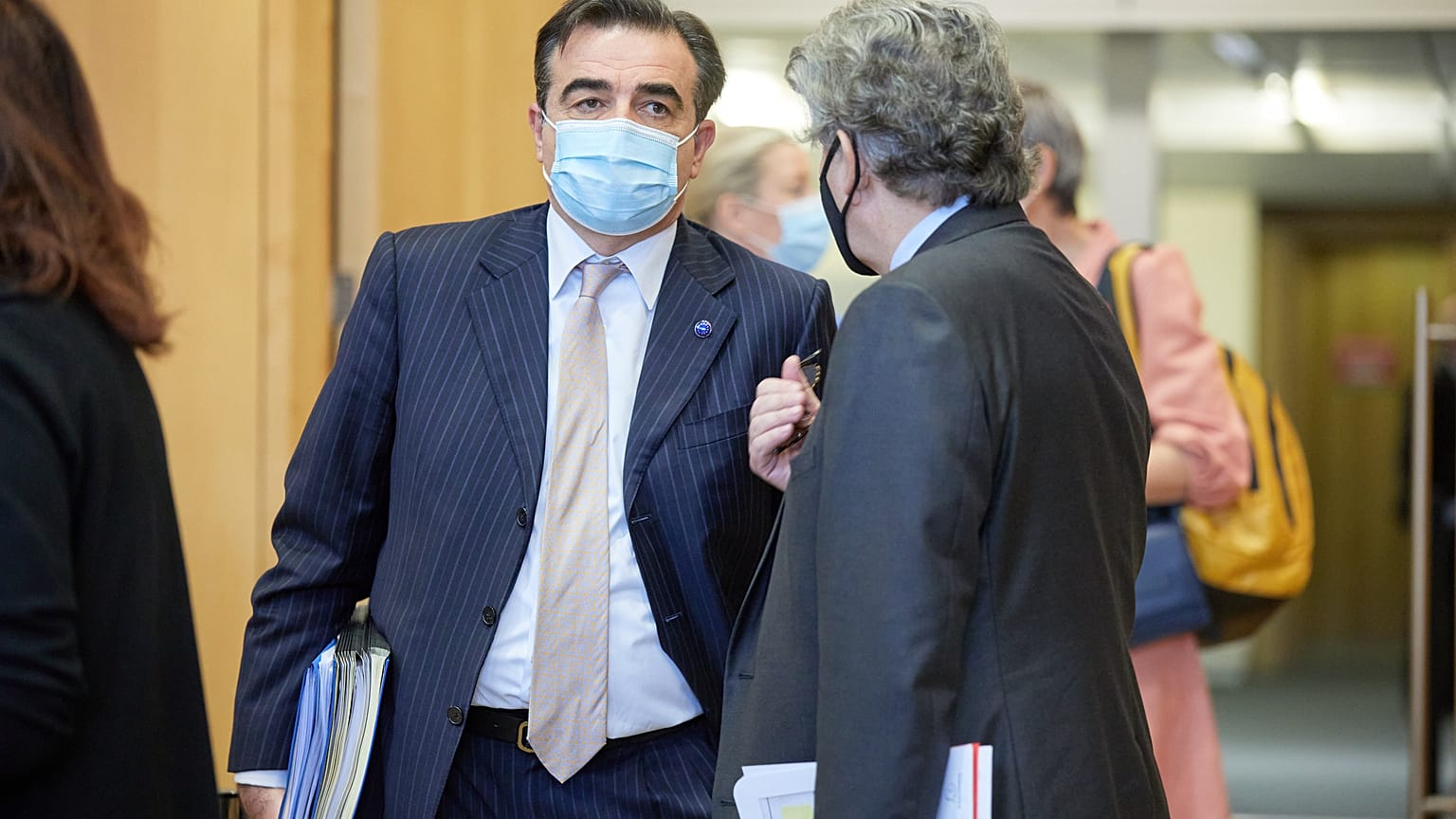 le vice-président de la Commission européenne Margaritis Schinas