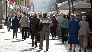 عکس آرشیوی از سالمندان ساکن در ایتالیا