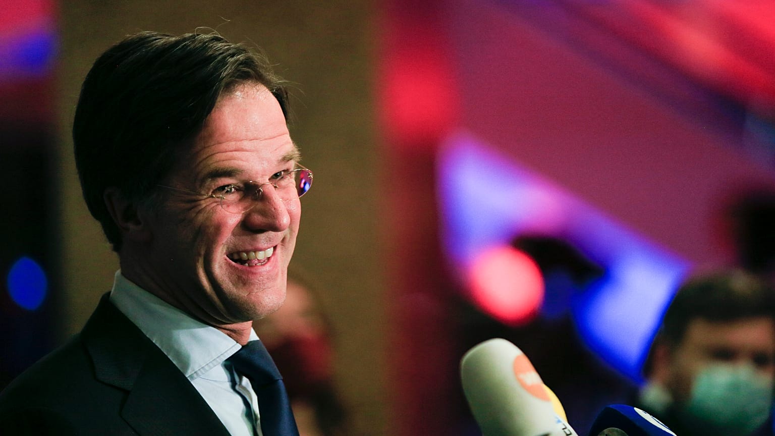 Dutch caretaker Prime Minister Mark Rutte 