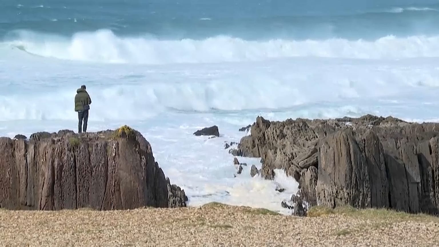 Afrontando el bravío mar de la muerte