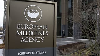 Les locaux de l'Agence européenne du médicament à Amsterdam, aux Pays-Bas, le 16 mars 2021