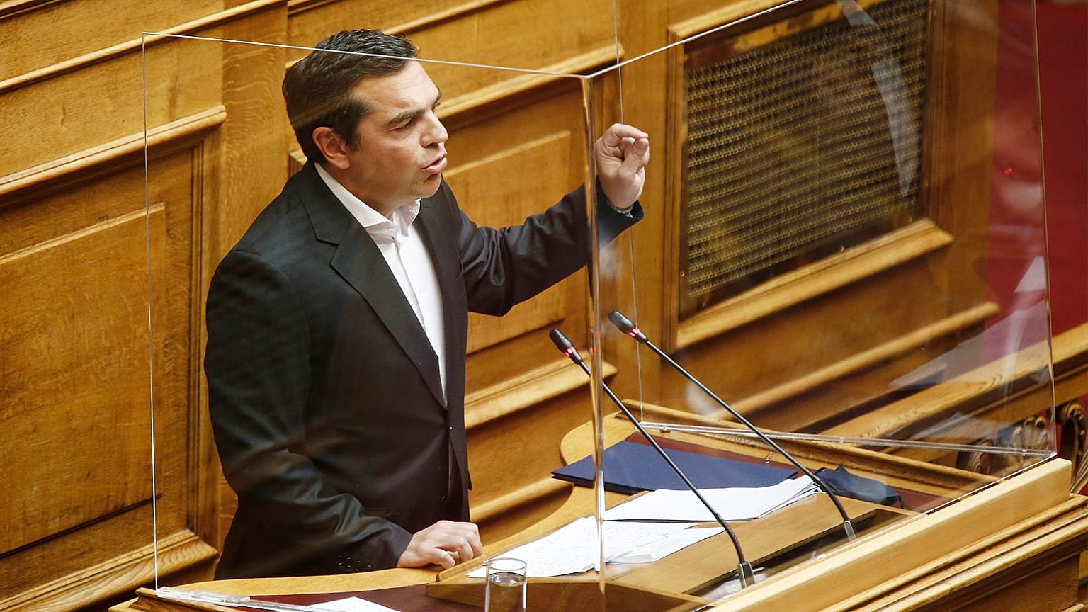 Ο πρόεδρος του ΣΥΡΙΖΑ Αλέξης Τσίπρας