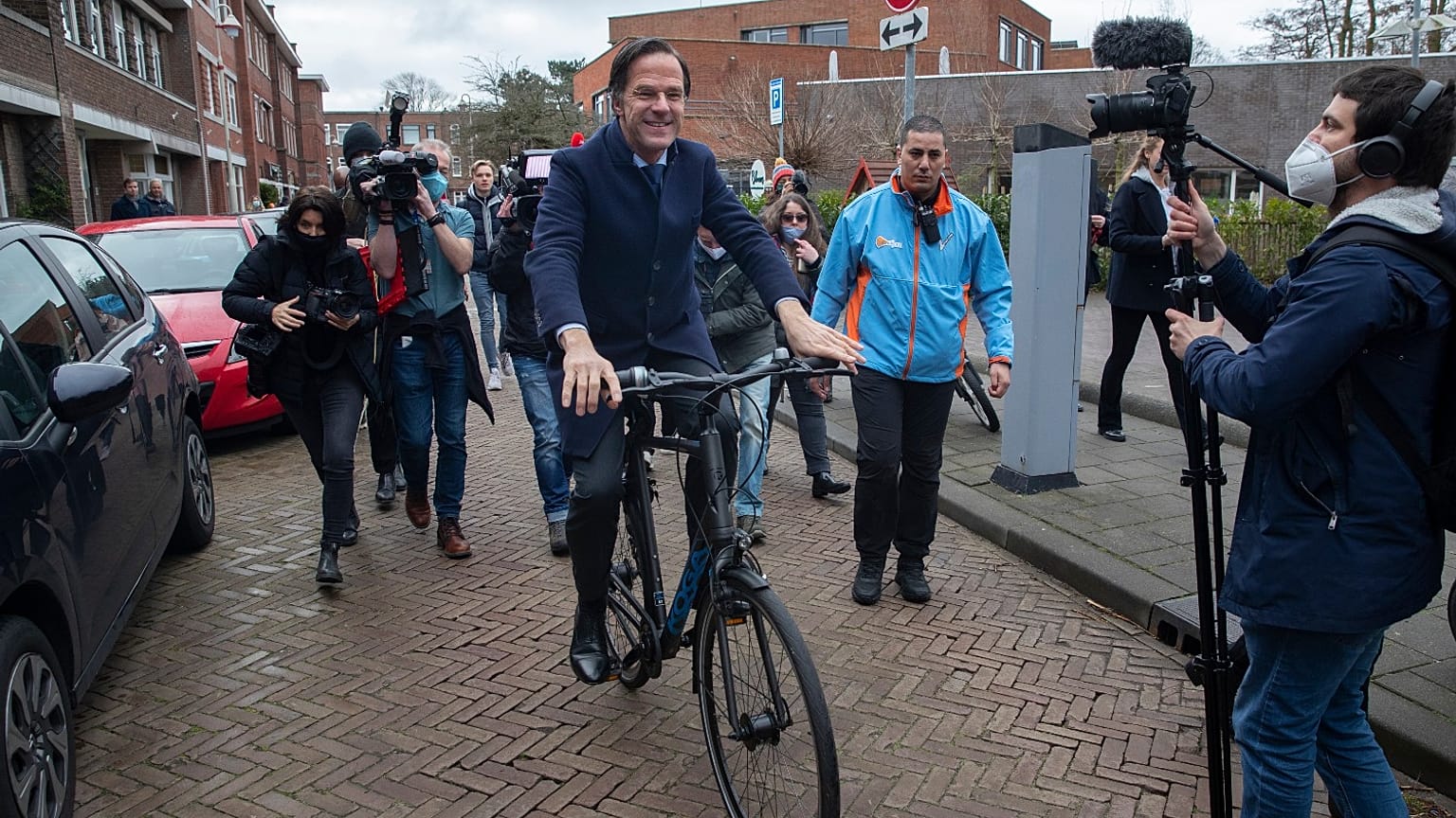 Rutte after win