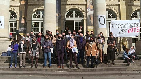 Verdi Rabszolgakórusát énekelve demonstráltak a Bordeaux-i Opera művészei 