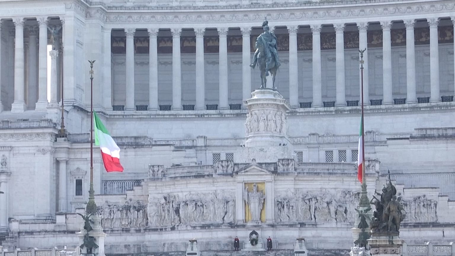 Rome pauses to pay respects to the dead of Bergamo one year on