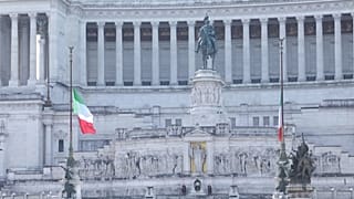Rome pauses to pay respects to the dead of Bergamo one year on