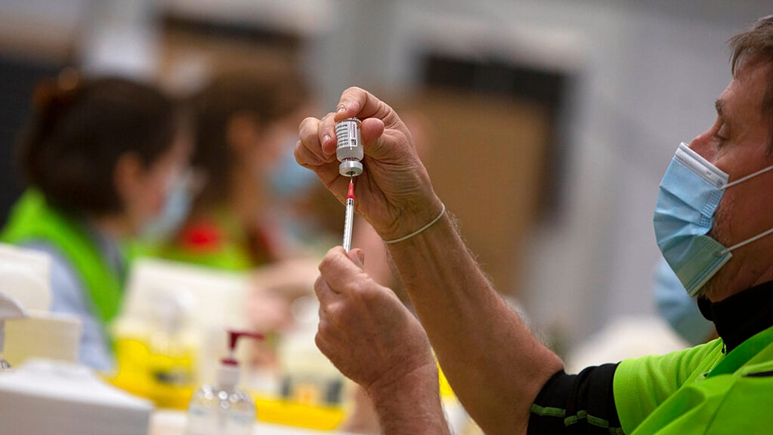 Χορήγηση του εμβολίου της AstraZeneca 