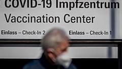 Impfzentrum in Frankfurt