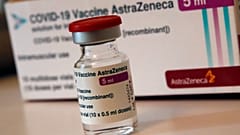 Un envase de la vacuna de AstraZeneca