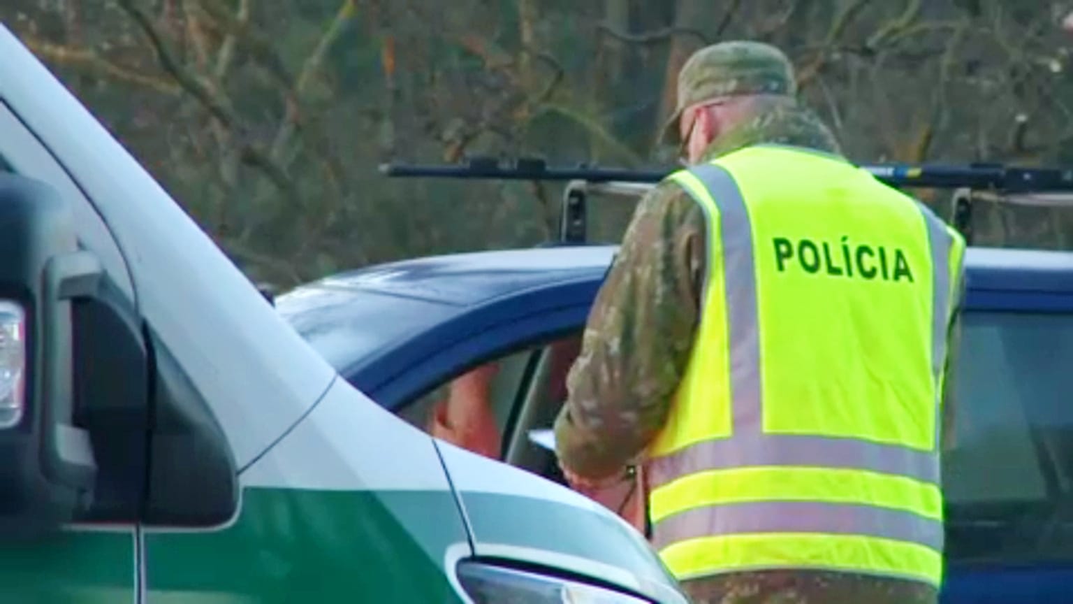 Ellenőrzés a szlovák határon
