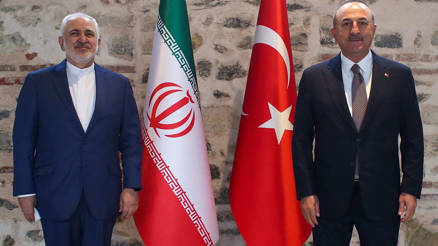 Dışişleri Bakanı Mevlüt Çavuşoğlu ve İran Dışişleri Bakanı Muhammed Cevad Zarif