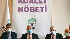 Kerem Altıparmak (sol) Ömer Faruk Gergerlioğlu (orta) Ahmet Türk, (Sağ)