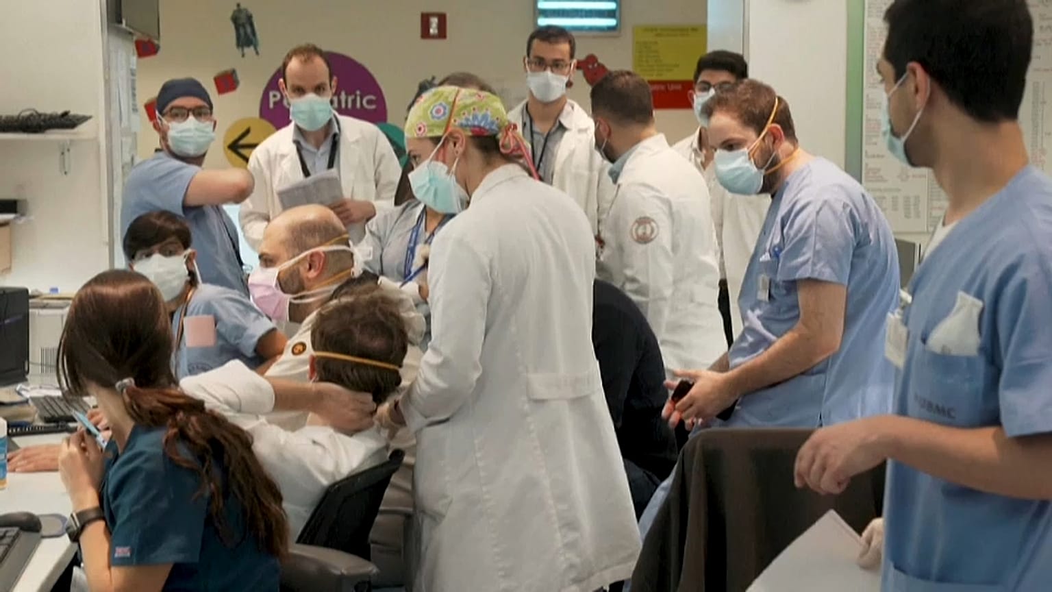 Des médecins au Liban