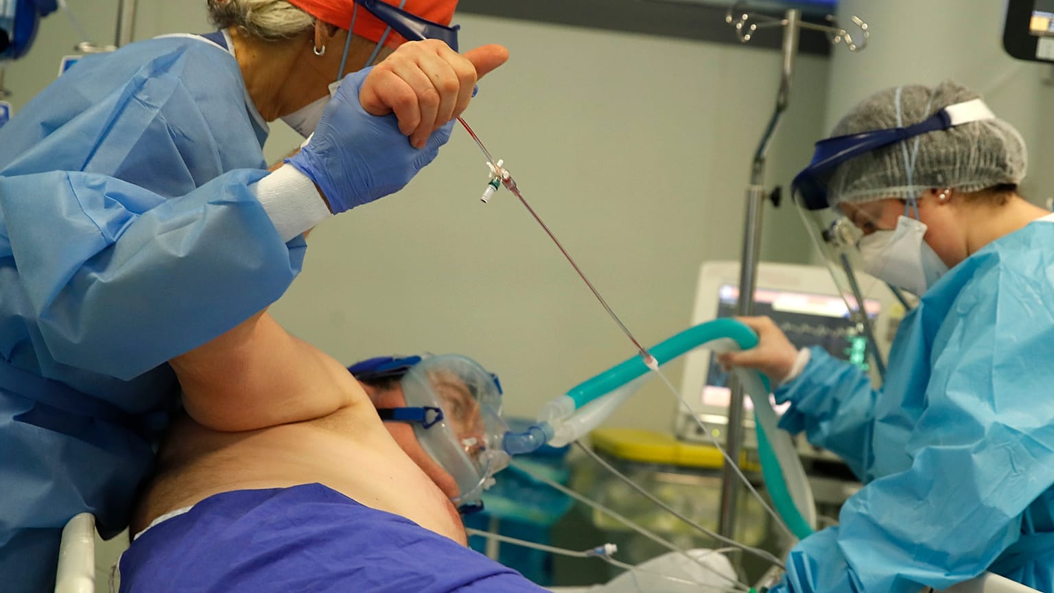 Intensivpflege in der Klinik Papa Giovanni XIII in Bergamo
