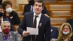 Kocsis Máté, a Fidesz frakcióvezetője az Országgyűlés plenáris ülésén 2021. március 16-án