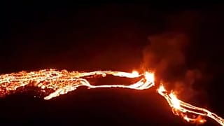 Los equipos de rescate temen por la seguridad de los visitantes de la erupción de Geldingadalir