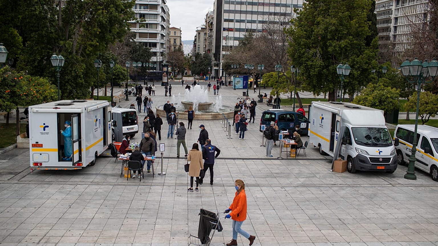 Virus Outbreak Greece