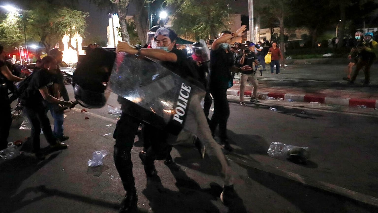 Manifestaciones contra el Gobierno en Tailandia