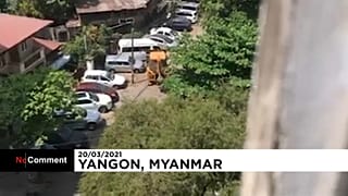 Bulldozer en Birmanie