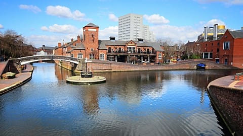 Birmingham's industrial past makes it home to the most canals and waterways in the UK