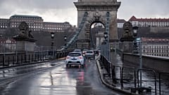  A budapesti Lánchíd 2021. március 17-én.