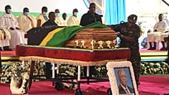 Abschied von Präsident Magufuli