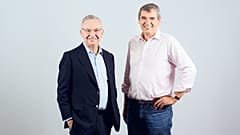 El oncólogo Josep Baselga (izquierda de la foto) 01/2021