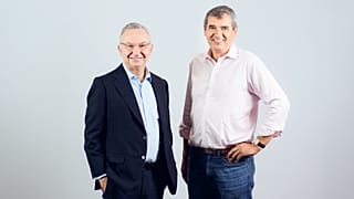 El oncólogo Josep Baselga (izquierda de la foto) 01/2021