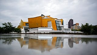 A berlini filharmonikus zenekar épülete 