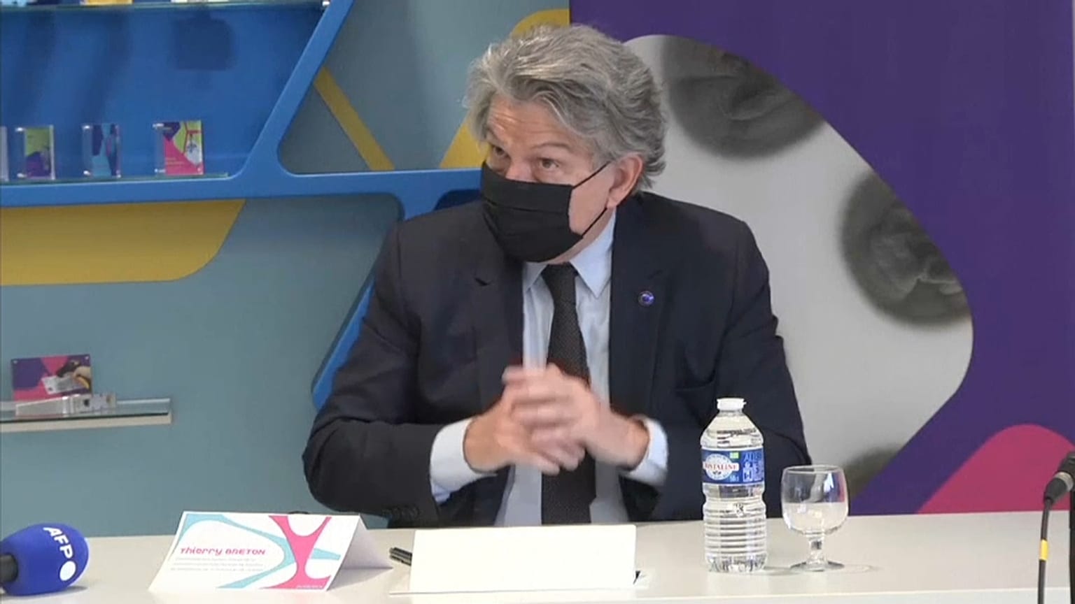 Thierry Breton , comisario europeo de Mercado Interior