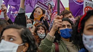 İstanbul'da protesto (arşiv)