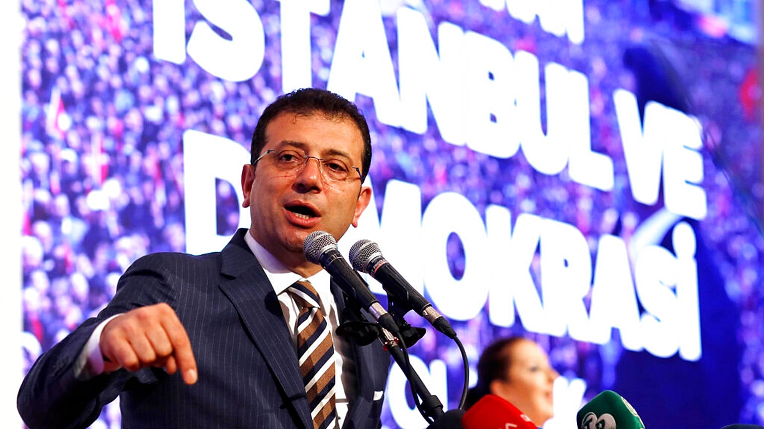 İBB Başkanı Ekrem İmamoğlu.