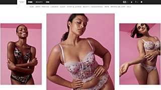 Victoria's Secret was rated as having the most environmentally unfriendly website.