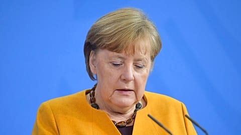 Germany's chancellor Angela Merkel