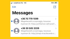Gyanús sms-ek