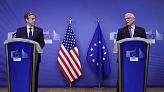 Conferência de imprensa de Antony Blinken e Josep Borrell