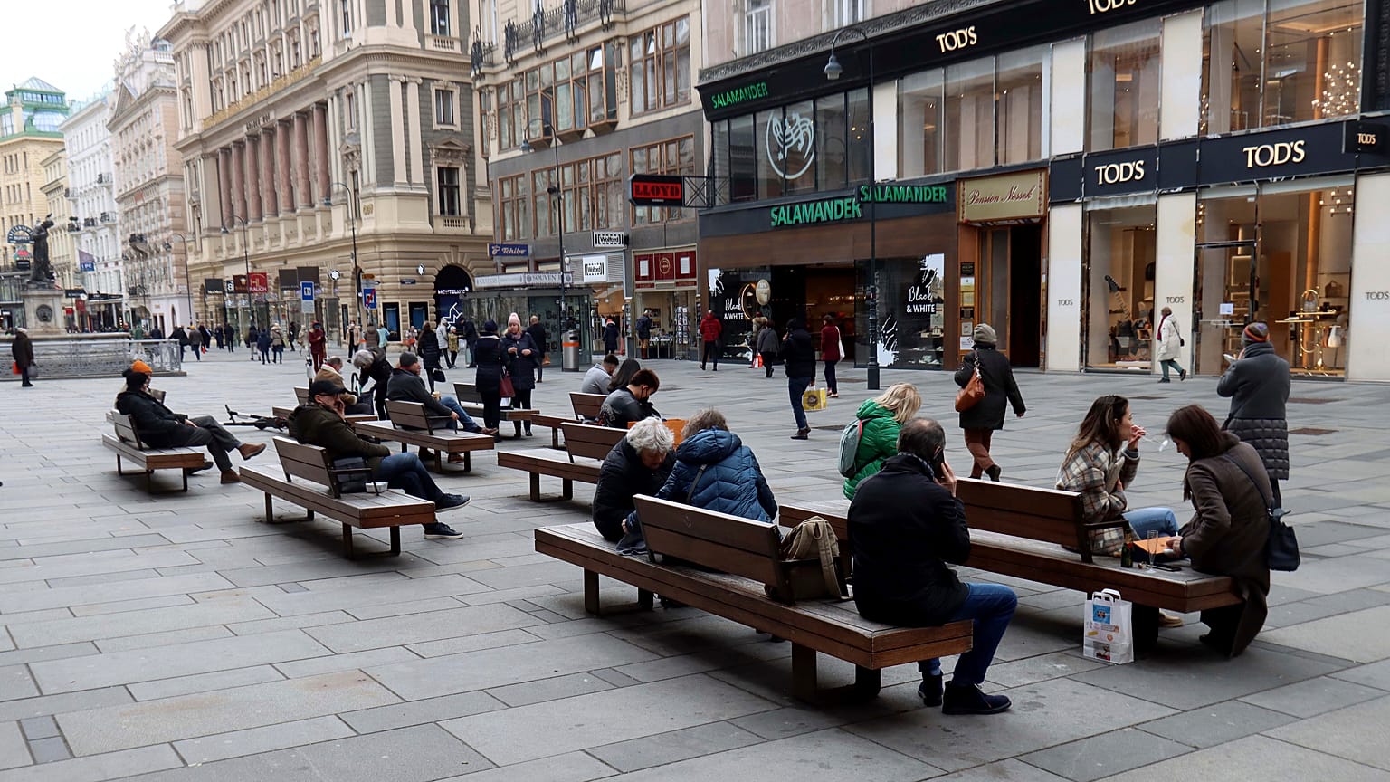 Nochmal Shopping-Atmosphäre schnuppern. Die Wiener sollen über Ostern zu Hause bleiben