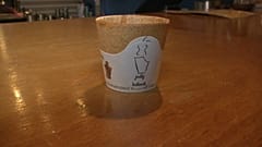 Taza de barquillo
