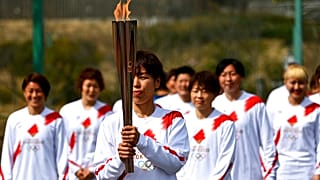 2020 Tokyo Olimpiyatları'nın Japonya'daki meşale turu, Fukuşima'da başladı