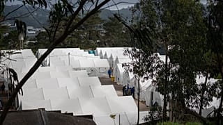 Las Raices camp in San Cristobal de la Laguna, in the Canary Island of Tenerife, Spain, Thursday, March 18, 2021.