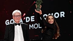 حصلت الممثلة الإسبانية أنجيلا مولينا على جائزة غويا الفخرية عن حياتها المهنية، آذار/  مارس 2021