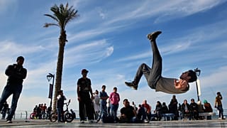 Performance di breakdance