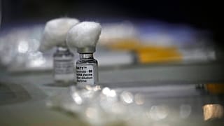Vials of Pfizer's COVID-19 vaccine