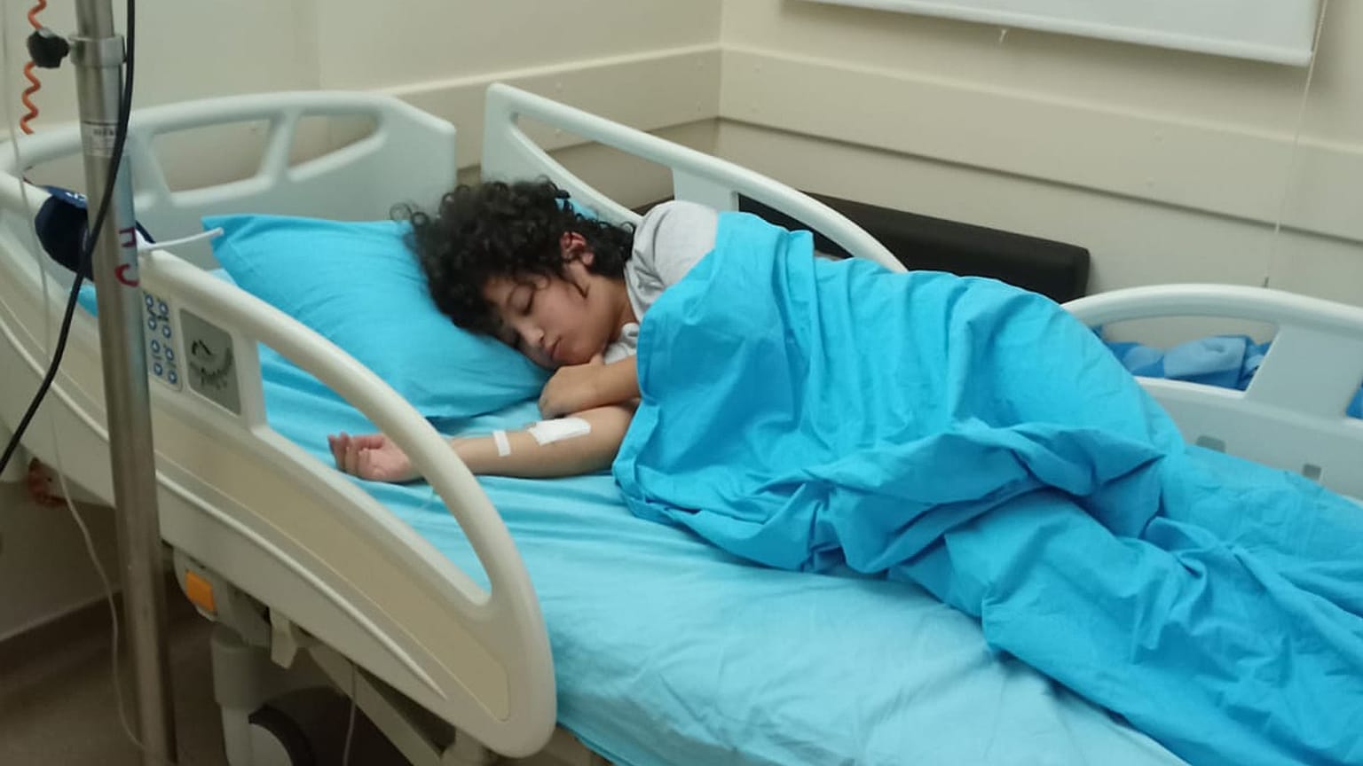Lösemi tedavisi gören Hakan