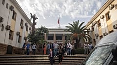 محامو الدفاع من أمام المحكمة الابتدائية بالدار البيضاء، المغرب
