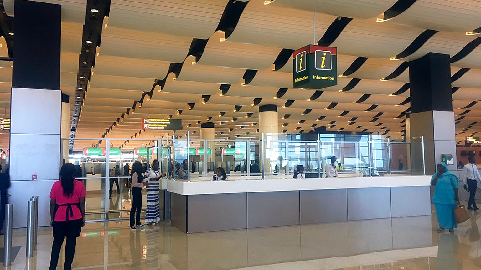 Senegal's Blaise-Diagne Airport was opened in Dakar in 2017