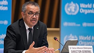 المدير العام لمنظمة الصحة العالمية تيدروس أدهانوم غيبريسوس. 